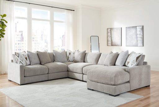 Aslan Court Sectional with Chaise - MR ZEE FURNITURE