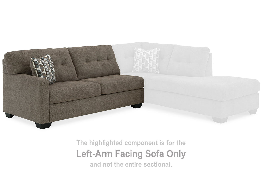 Mahoney 2-Piece Sectional with Chaise - MR ZEE FURNITURE