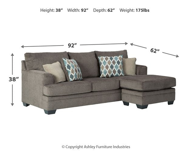 Dorsten Sofa Chaise - MR ZEE FURNITURE