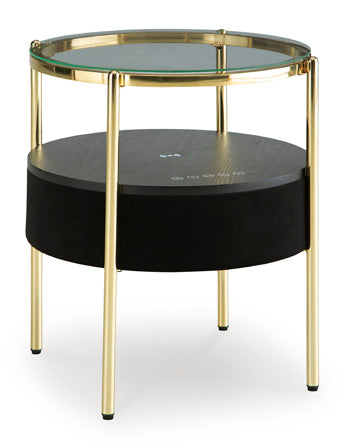 Nedman Accent Table with Speaker - MR ZEE FURNITURE