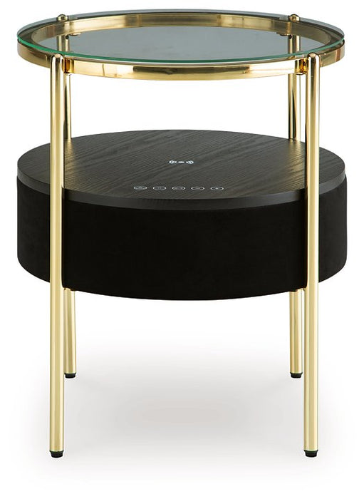 Nedman Accent Table with Speaker - MR ZEE FURNITURE