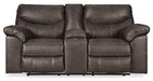 Boxberg Reclining Loveseat with Console - MR ZEE FURNITURE