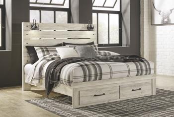 Cambeck Bed with 2 Storage Drawers - MR ZEE FURNITURE