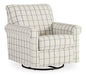 Davinca Swivel Glider Accent Chair - MR ZEE FURNITURE