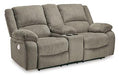 Draycoll Power Reclining Loveseat with Console - MR ZEE FURNITURE