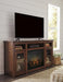 Harpan 72" TV Stand with Electric Fireplace - MR ZEE FURNITURE