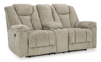 Hindmarsh Power Reclining Loveseat with Console - MR ZEE FURNITURE