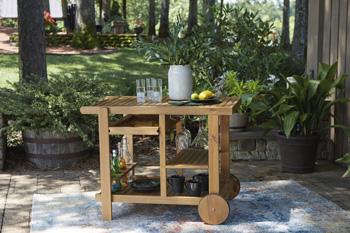 Kailani Serving Cart - MR ZEE FURNITURE