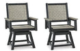 Mount Valley Swivel Chair (Set of 2) - MR ZEE FURNITURE