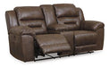 Stoneland Power Reclining Loveseat with Console - MR ZEE FURNITURE