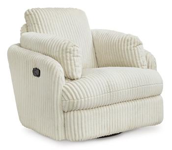 Tie-Breaker Swivel Glider Recliner - MR ZEE FURNITURE