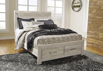 Bellaby Bed with 2 Storage Drawers - MR ZEE FURNITURE