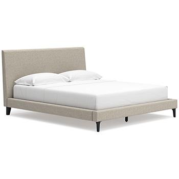 Cielden Upholstered Bed with Roll Slats - MR ZEE FURNITURE