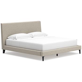 Cielden Upholstered Bed with Roll Slats - MR ZEE FURNITURE