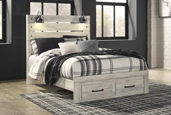 Cambeck Bed with 2 Storage Drawers - MR ZEE FURNITURE