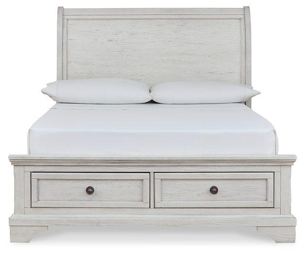 Robbinsdale Sleigh Storage Bed - MR ZEE FURNITURE