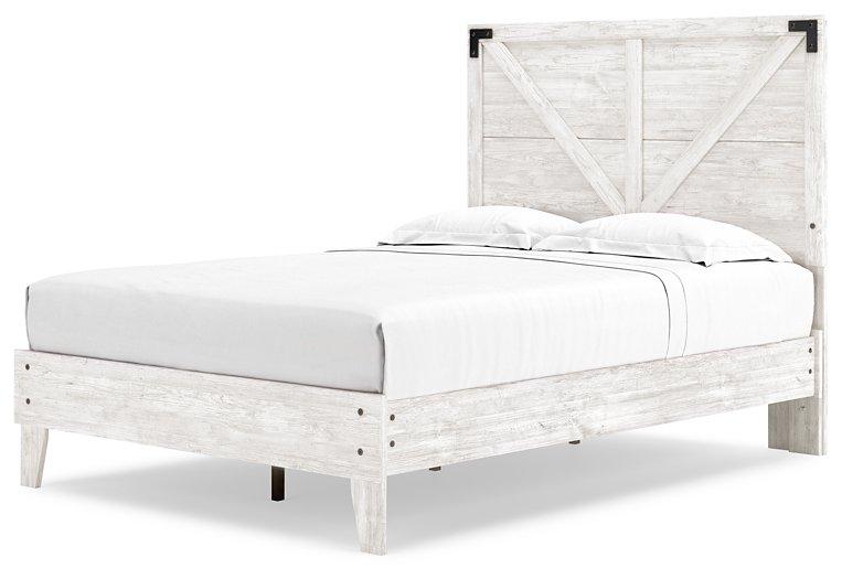 Shawburn Crossbuck Panel Bed - MR ZEE FURNITURE