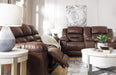 Stoneland Reclining Loveseat with Console - MR ZEE FURNITURE