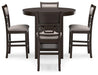 Langwest Counter Height Dining Table and 4 Barstools (Set of 5) - MR ZEE FURNITURE