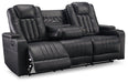 Center Point Reclining Sofa with Drop Down Table - MR ZEE FURNITURE