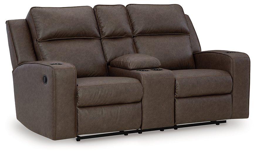 Lavenhorne Reclining Loveseat with Console - MR ZEE FURNITURE