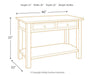 Tyler Creek Sofa/Console Table - MR ZEE FURNITURE