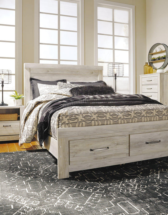 Bellaby Bed with 2 Storage Drawers - MR ZEE FURNITURE