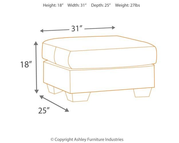 Darcy Ottoman - MR ZEE FURNITURE