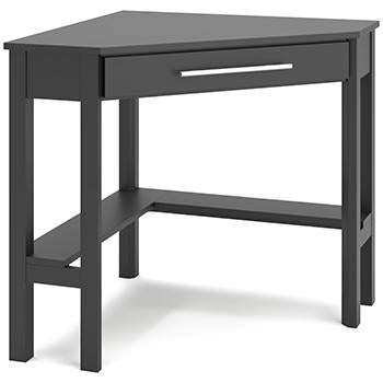 Otaska Home Office Corner Desk with Bookcase - MR ZEE FURNITURE