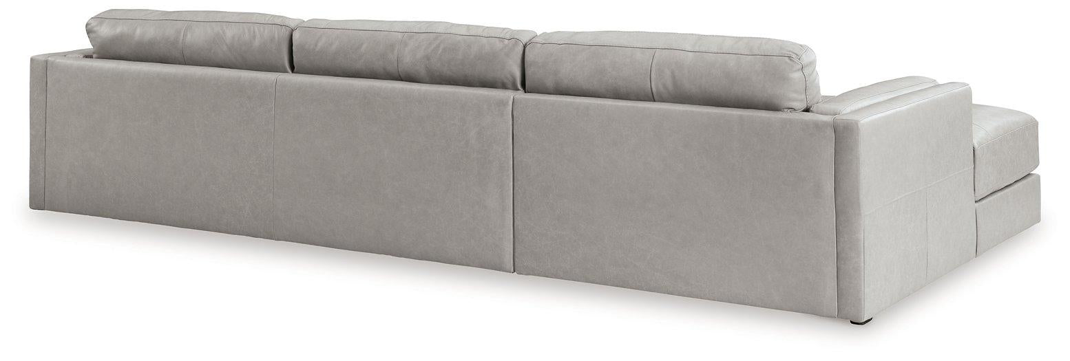 Amiata Sectional with Chaise - MR ZEE FURNITURE