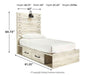 Cambeck Bed with 4 Storage Drawers - MR ZEE FURNITURE