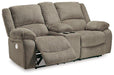 Draycoll Power Reclining Loveseat with Console - MR ZEE FURNITURE