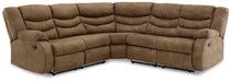 Partymate 2-Piece Reclining Sectional - MR ZEE FURNITURE