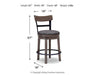 Caitbrook Counter Height Bar Stool - MR ZEE FURNITURE