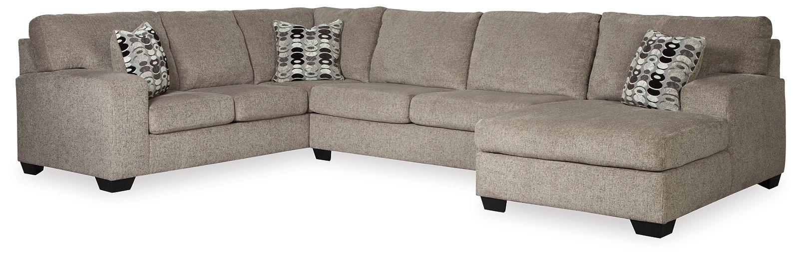 Ballinasloe 3-Piece Sectional with Chaise - MR ZEE FURNITURE