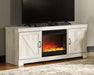 Bellaby 63" TV Stand with Fireplace - MR ZEE FURNITURE