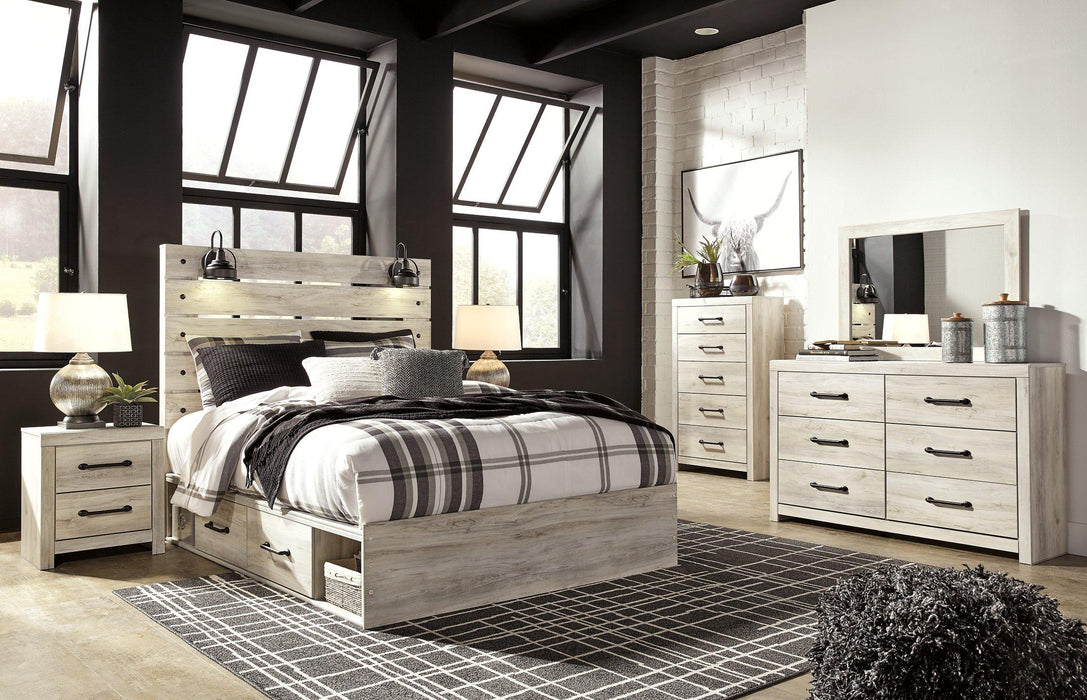 Cambeck Bed with 2 Storage Drawers - MR ZEE FURNITURE