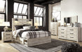 Cambeck Bed with 2 Storage Drawers - MR ZEE FURNITURE