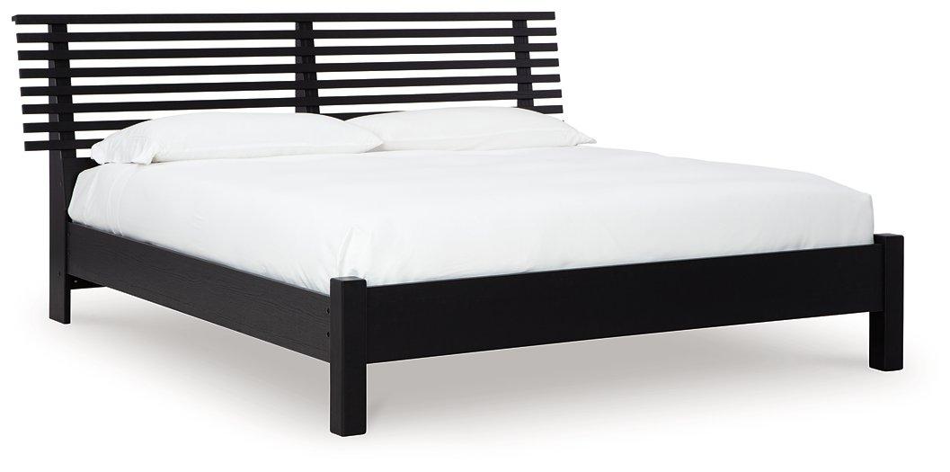 Danziar Slat Bed - MR ZEE FURNITURE