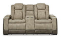 Next-Gen DuraPella Power Reclining Loveseat with Console - MR ZEE FURNITURE