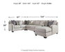 Dellara Living Room Set - MR ZEE FURNITURE