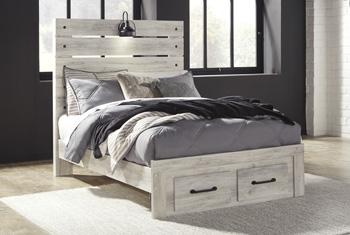 Cambeck Bed with 2 Storage Drawers - MR ZEE FURNITURE