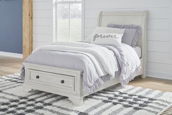 Robbinsdale Sleigh Storage Bed - MR ZEE FURNITURE