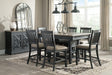 Tyler Creek Counter Height Dining Set - MR ZEE FURNITURE