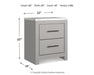 Cottonburg Nightstand - MR ZEE FURNITURE