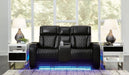 Boyington Power Reclining Loveseat with Console - MR ZEE FURNITURE