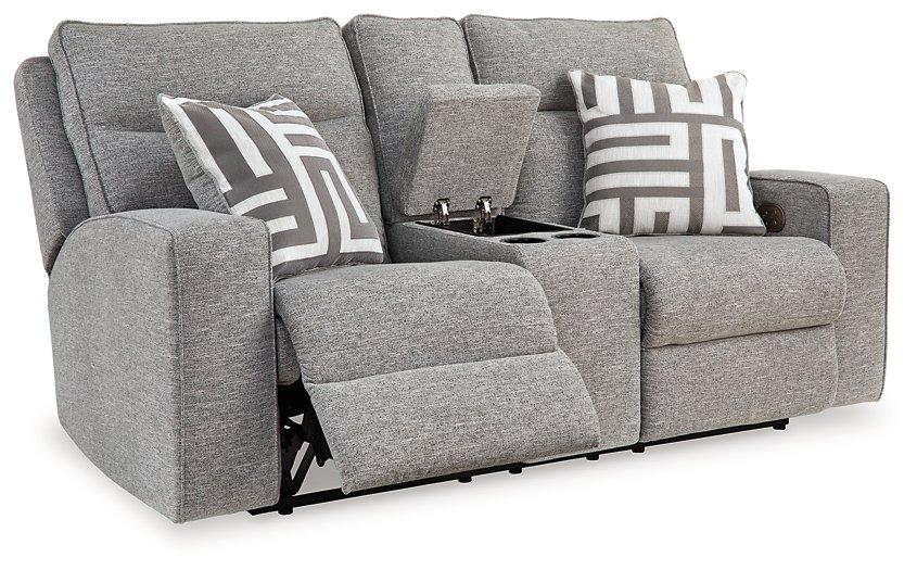 Biscoe Power Reclining Loveseat - MR ZEE FURNITURE