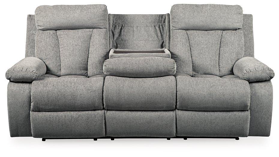 Mitchiner Reclining Sofa with Drop Down Table - MR ZEE FURNITURE