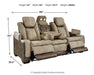 Next-Gen DuraPella Power Reclining Sofa - MR ZEE FURNITURE