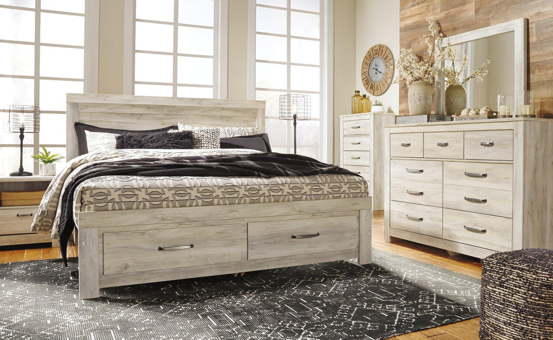 Bellaby Bed with 2 Storage Drawers - MR ZEE FURNITURE